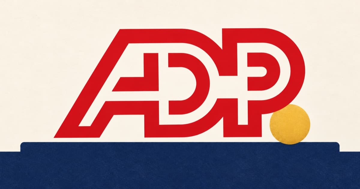 Editorial illustration for ADP Q1 Fiscal 2027 Earnings: Client Funds Interest Up 15%, Outlook Raised