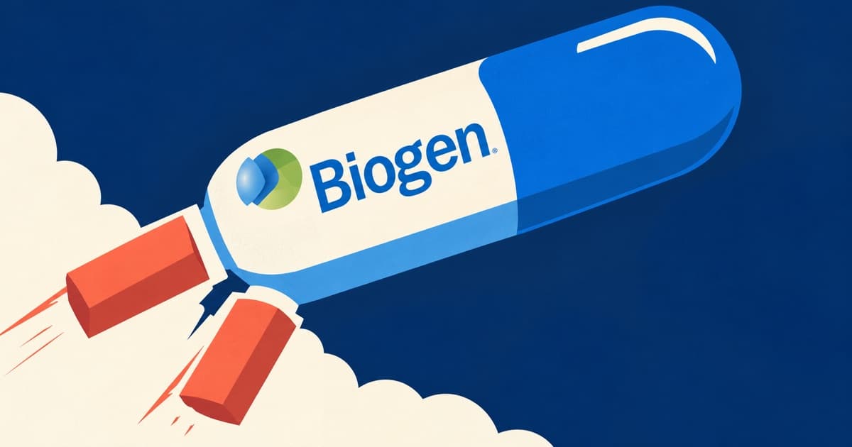 Editorial illustration for Biogen (BIIB) Q3 2026 Earnings: Apellis Dilution Cut to About $0.55