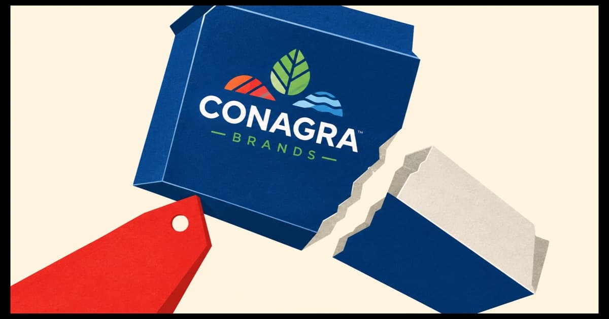 Editorial illustration for Conagra (CAG) Q1 FY2027 Earnings: Price Increases Cost More Volume