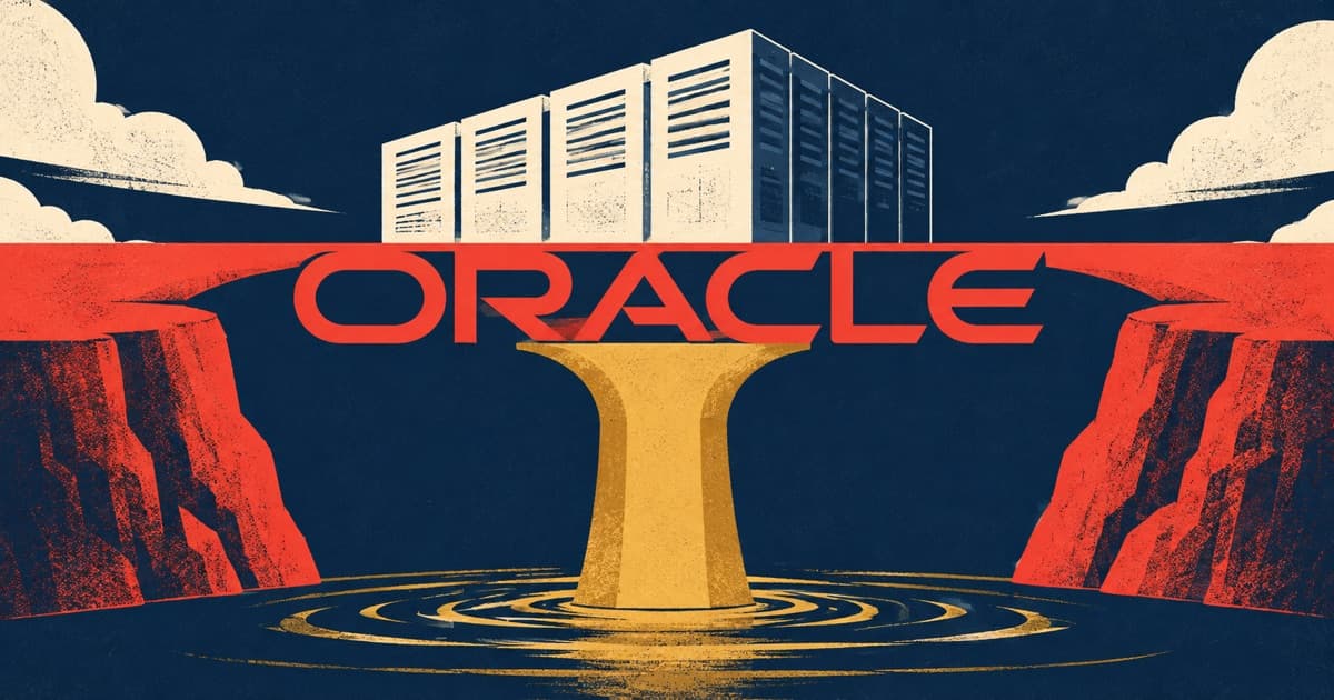 Editorial illustration for Oracle Q1 FY2027: Cloud Delivery and Funding Converge