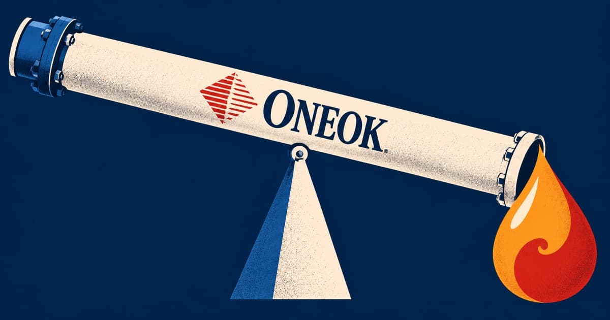 Editorial illustration for ONEOK (OKE) Q3 2026 Earnings: Record Refined Products Profit From Blending