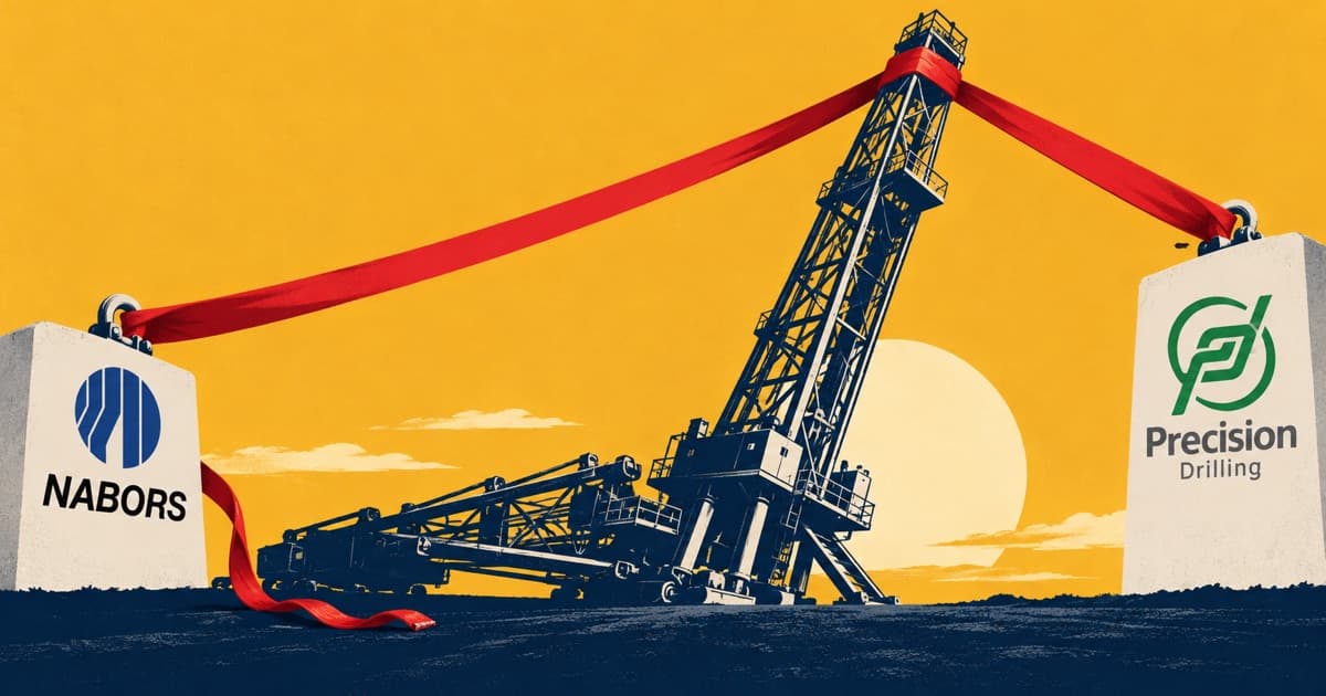 Editorial illustration for High-Spec Drilling Rig Contracting Shifts Toward Longer Terms