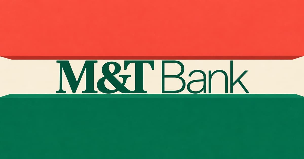 Editorial illustration for M&T Bank (MTB) Q3 2026 Earnings: Deposit Costs Rise, Margin Falls to 3.65%