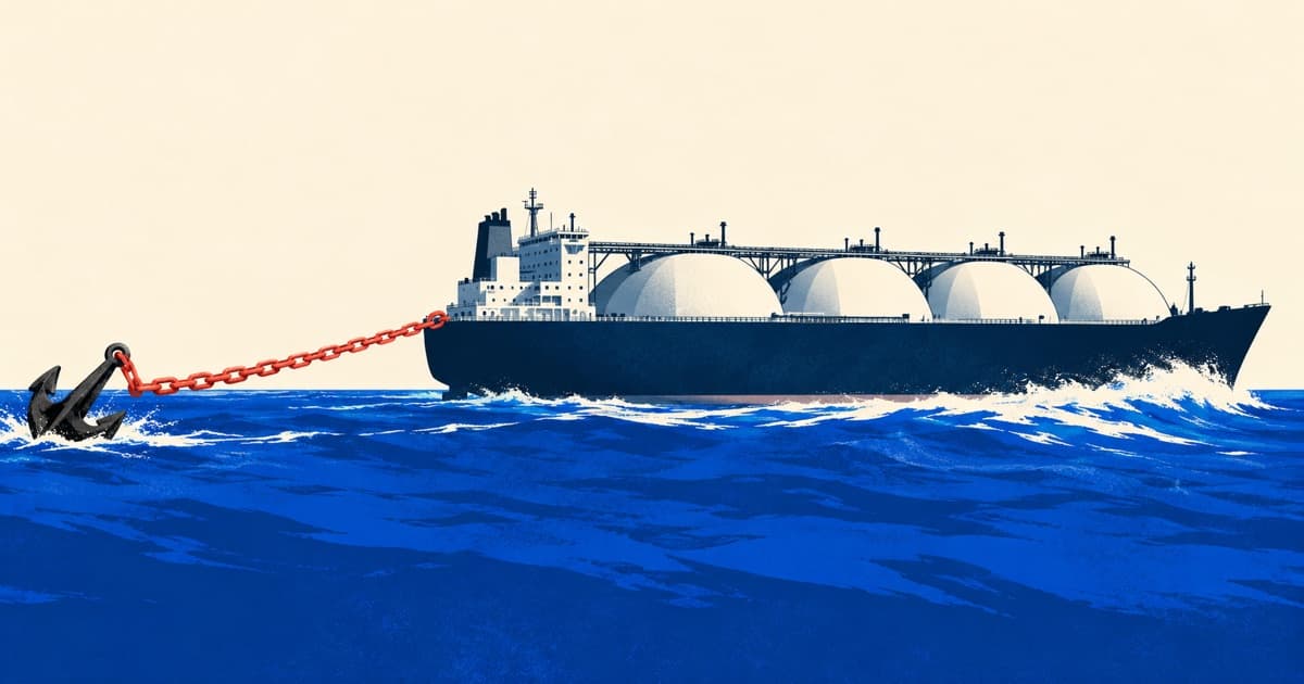 Editorial illustration for US LNG Shipping Needs More Vessels for Asia Routes
