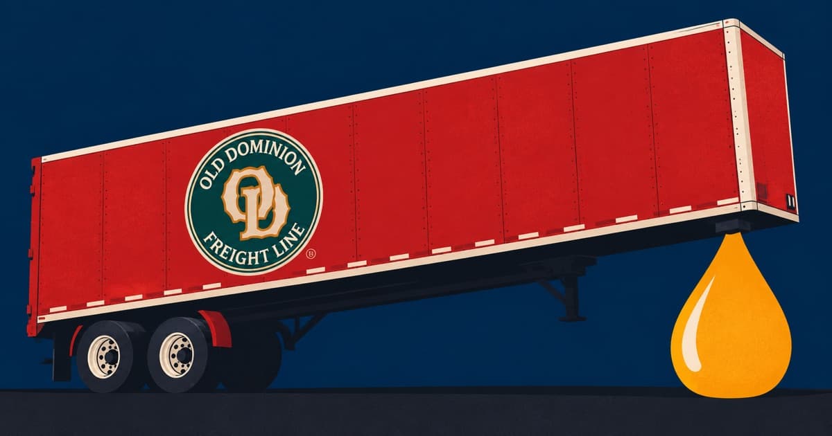 Editorial illustration for Old Dominion (ODFL) Q3 2026: Operating Ratio Beats Guidance on Fuel Surcharges