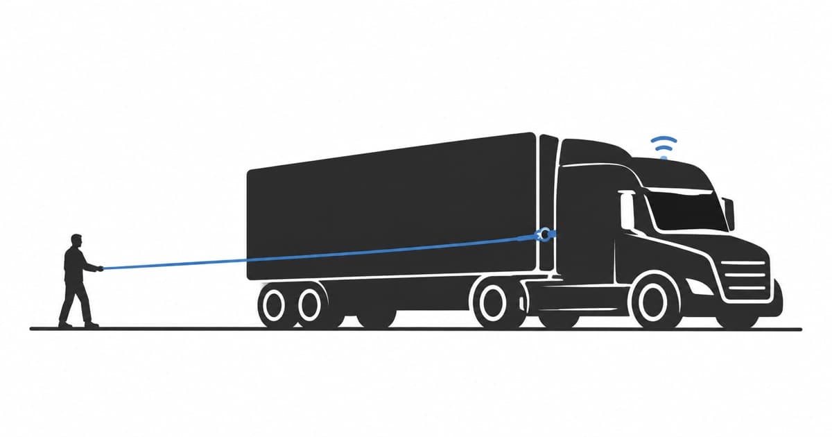 Editorial illustration for Aurora (AUR): 80% of Dallas-Houston Loads Ran Without Onsite Support