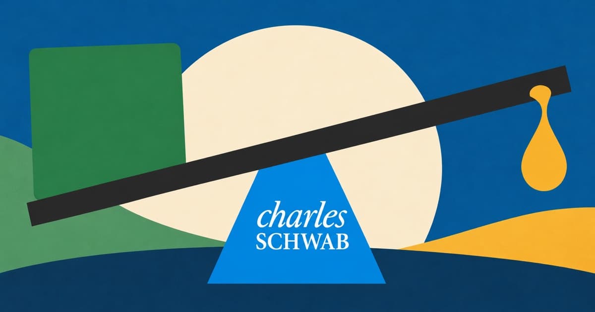 Editorial illustration for Schwab (SCHW) Q3 2026 Earnings: Client Lending Lifts Net Interest Margin to 3.04%