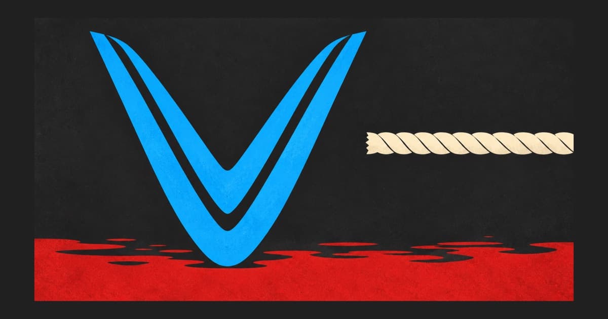Editorial illustration for VinFast (VFS) Q2 2026 Earnings: Cash Burn Up a Third as Funding Lines Near Expiry