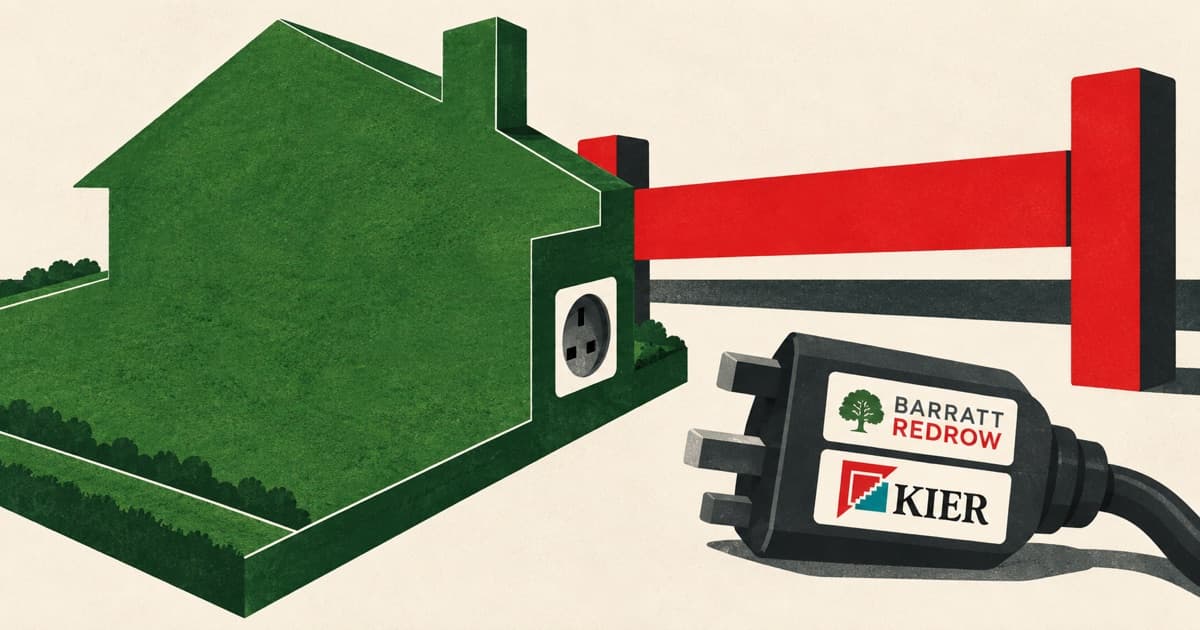 Editorial illustration for UK Land Development Loses Capital as Returns Fall Below Hurdles