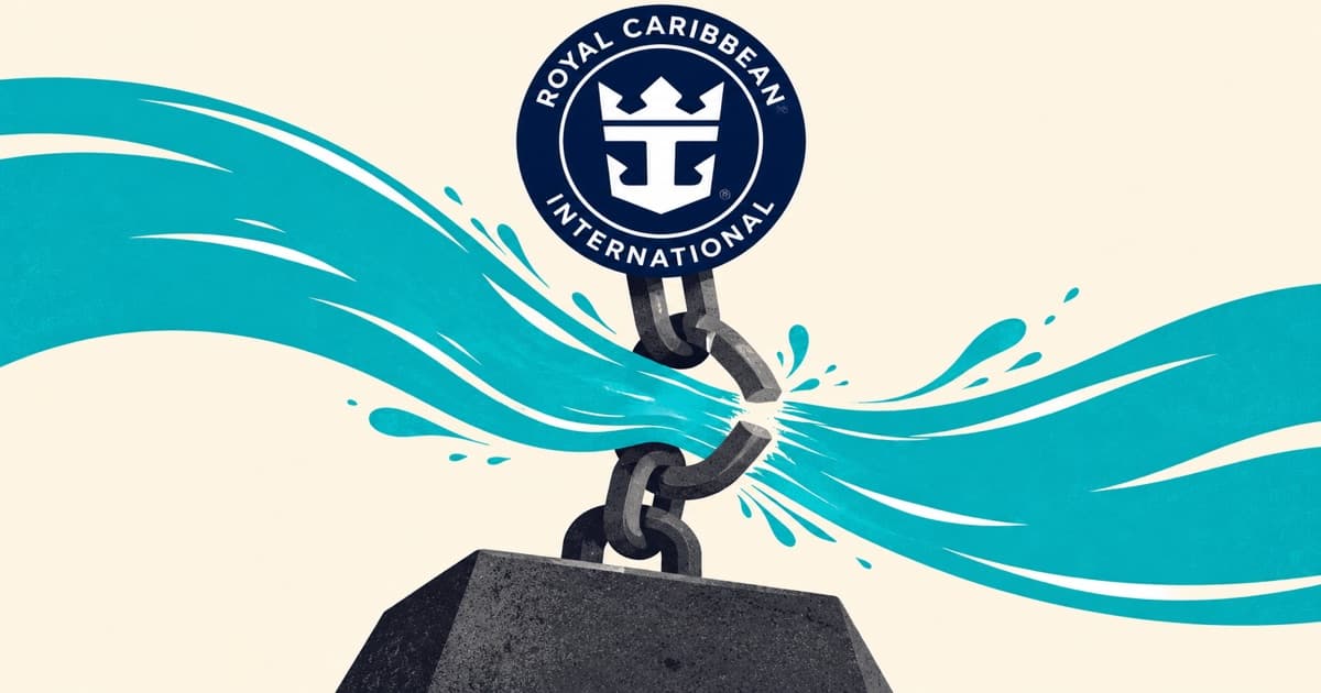 Editorial illustration for Royal Caribbean (RCL) Q3 2026 earnings: cash flow cuts debt without a new ship