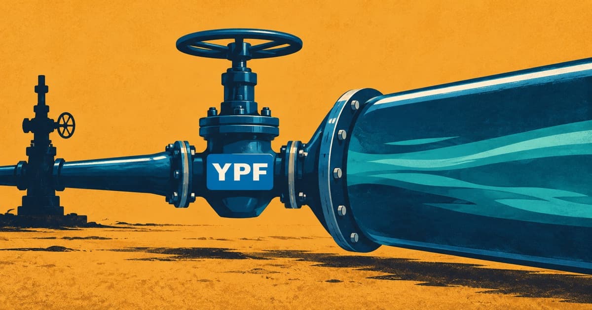 Editorial illustration for Argentine Shale Oil Production Shifts Bottleneck to Infield Evacuation