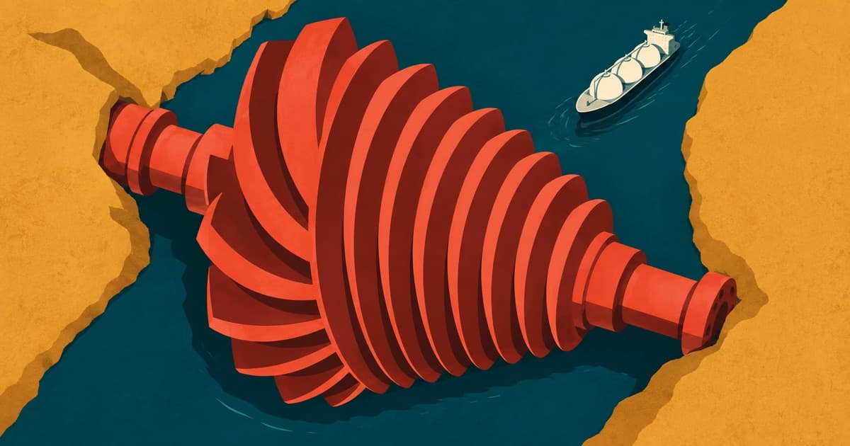 Editorial illustration for Qatar LNG Expansion Delay Hits Chiyoda and Flex LNG