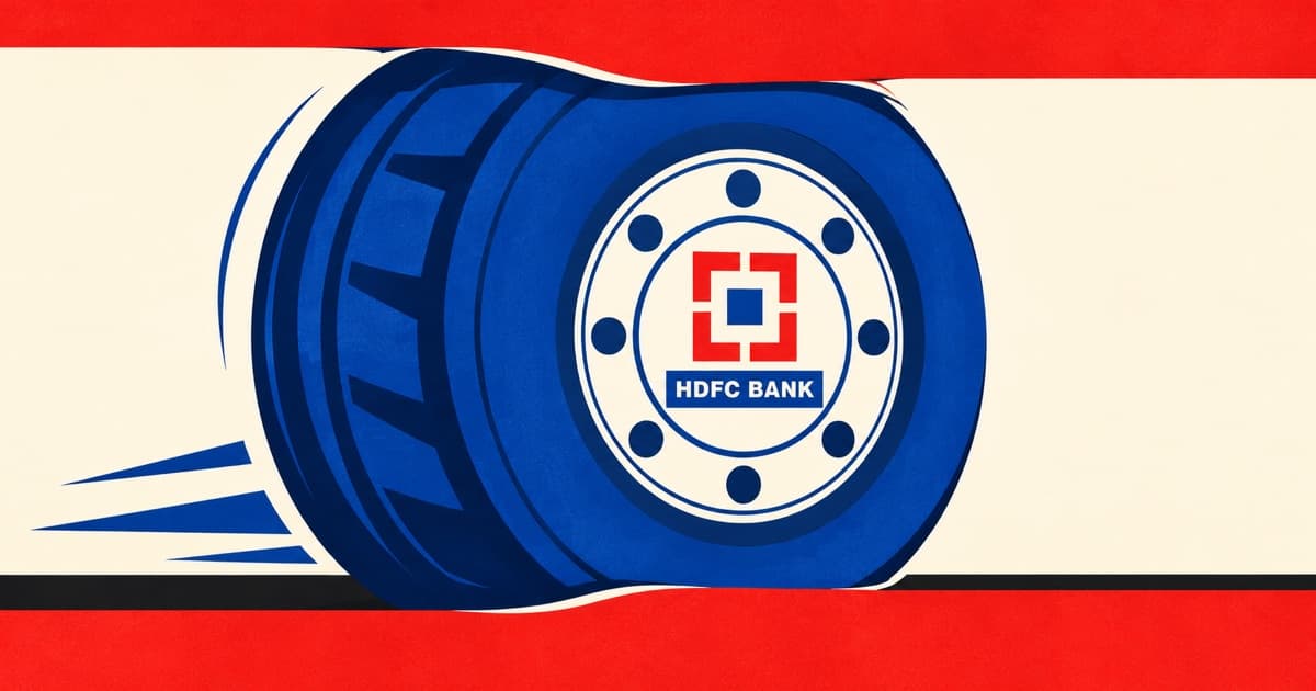 Editorial illustration for HDFC Bank (HDB) Q2 FY2027: loan growth hits 16.3%, margin slips