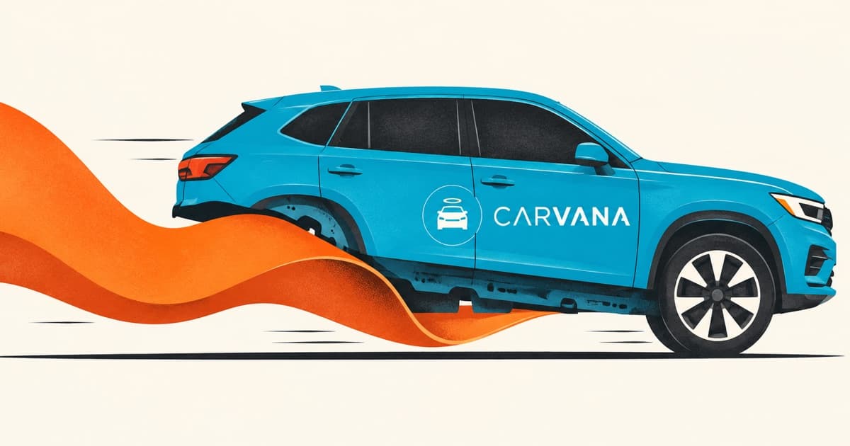 Editorial illustration for Carvana (CVNA) Q3 2026 Earnings: Loan Give-Back Outpaces Retail Gross Profit
