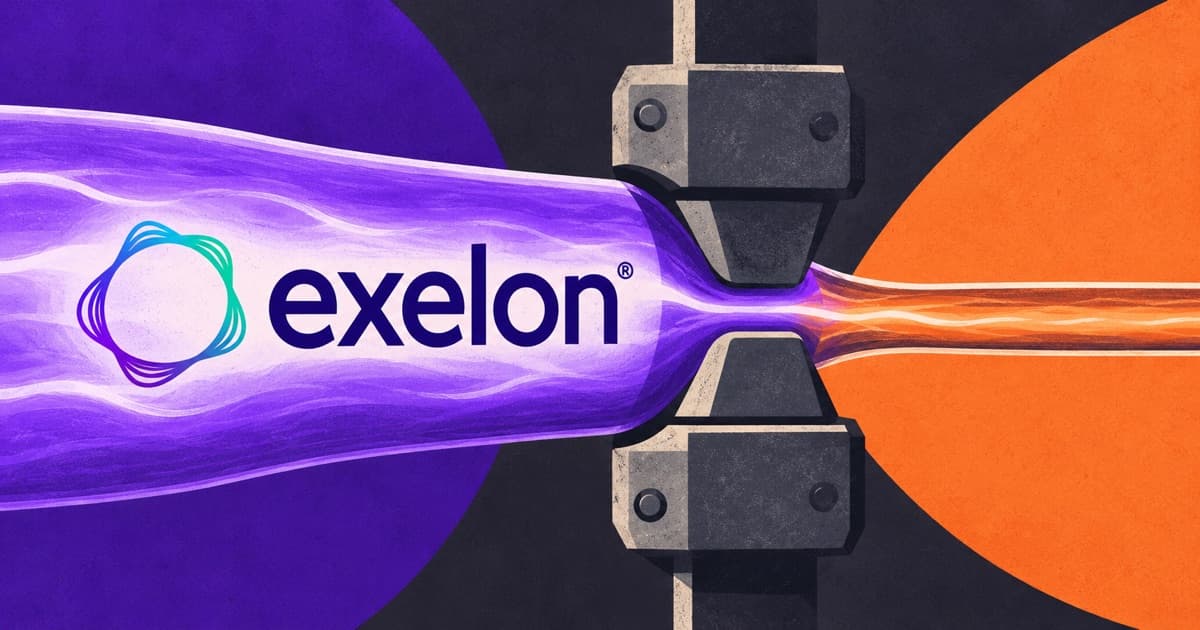 Editorial illustration for Exelon (EXC) Q3 2026 earnings: PECO profit falls 33%, Pepco Maryland order cuts request