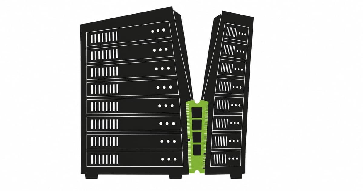 Editorial illustration for Nvidia's 15% AI Server Price Hike Splits the Memory Bill