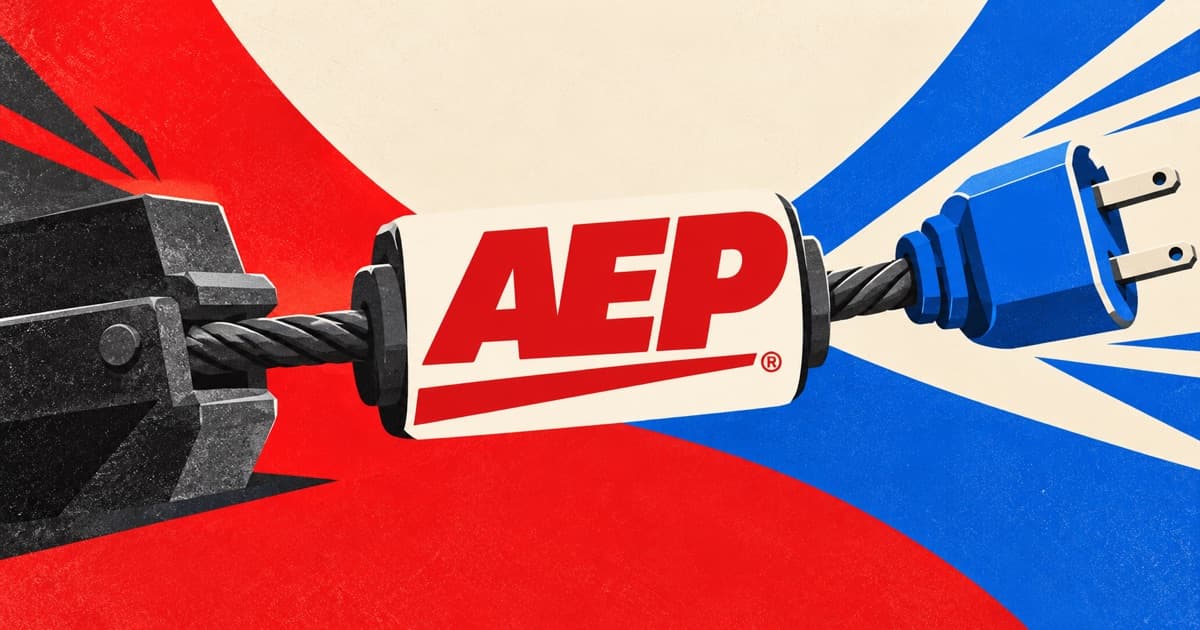 Editorial illustration for AEP Q3 2026 Earnings: Data Center Load Grows, Rate Recovery Lags Costs
