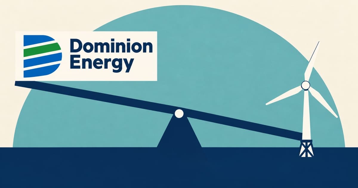Editorial illustration for Dominion Energy (D) Q3 2026: New Rates Lift Profit, Offshore Wind Lags