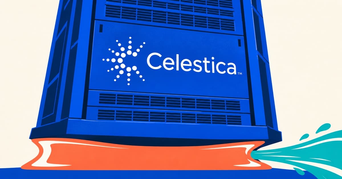 Editorial illustration for Celestica (CLS) Q3 2026 Earnings: AI Compute Beats Guidance, Margin Dips
