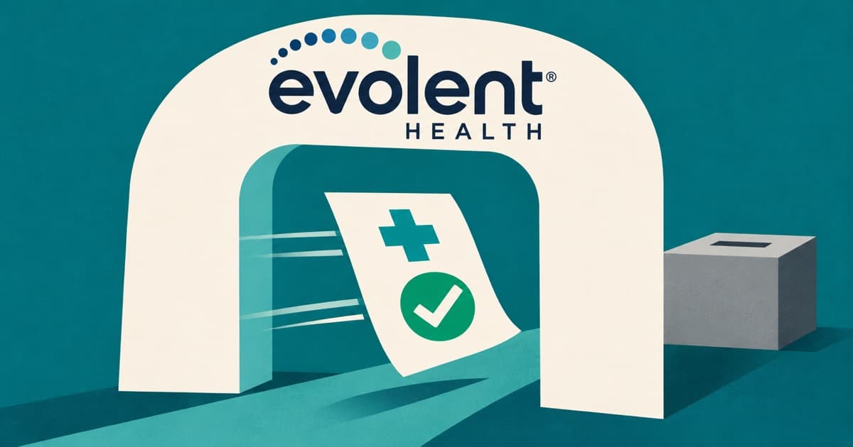 Editorial illustration for Evolent Health (EVH) AI Prior Authorization: Up to 20-Point Gain